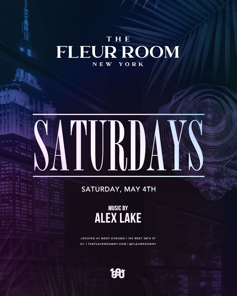 Fleur Room Saturdays